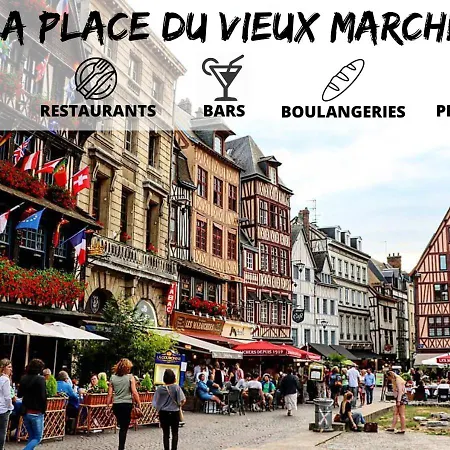 Cosyappart - Le Saint Vivien Apartmán Rouen